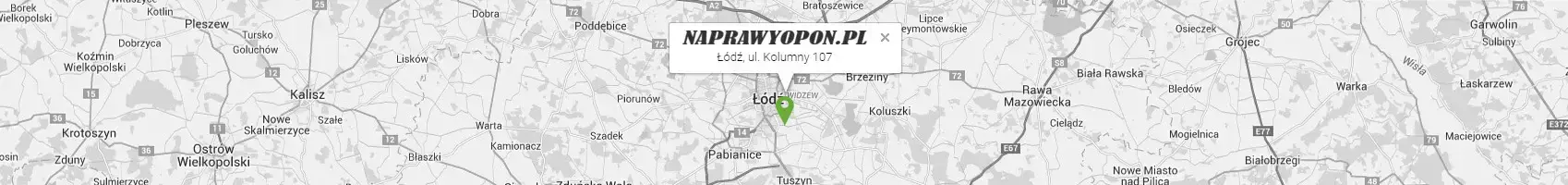 Mapa dojazdowa do naprawyopon.pl